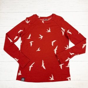 Oiselle Wazzie Wool Jacquard Long Sleeve